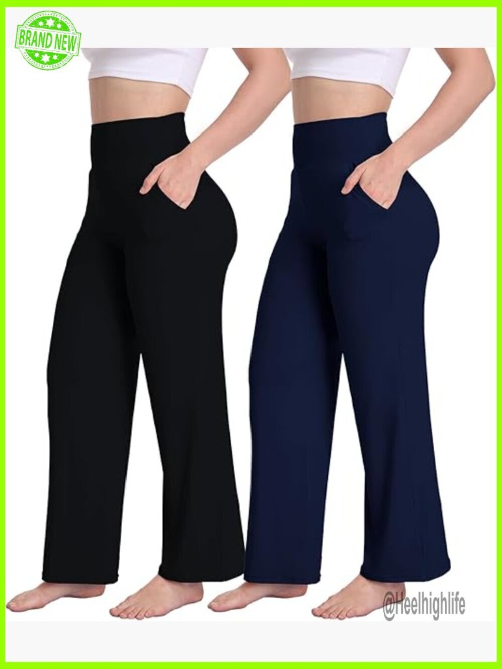 Wide Leg Lounge Pants High Waisted Comfy Yoga Pants Loose Sweatpants with